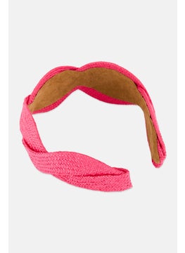 Orly Fashion Accessories Kids Girl Textured Hair Bow, Pink  - Image 2
