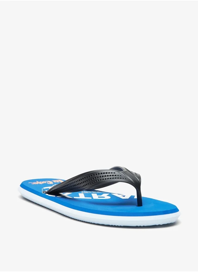 لي كوبر Men's Printed Flip Flop Slippers