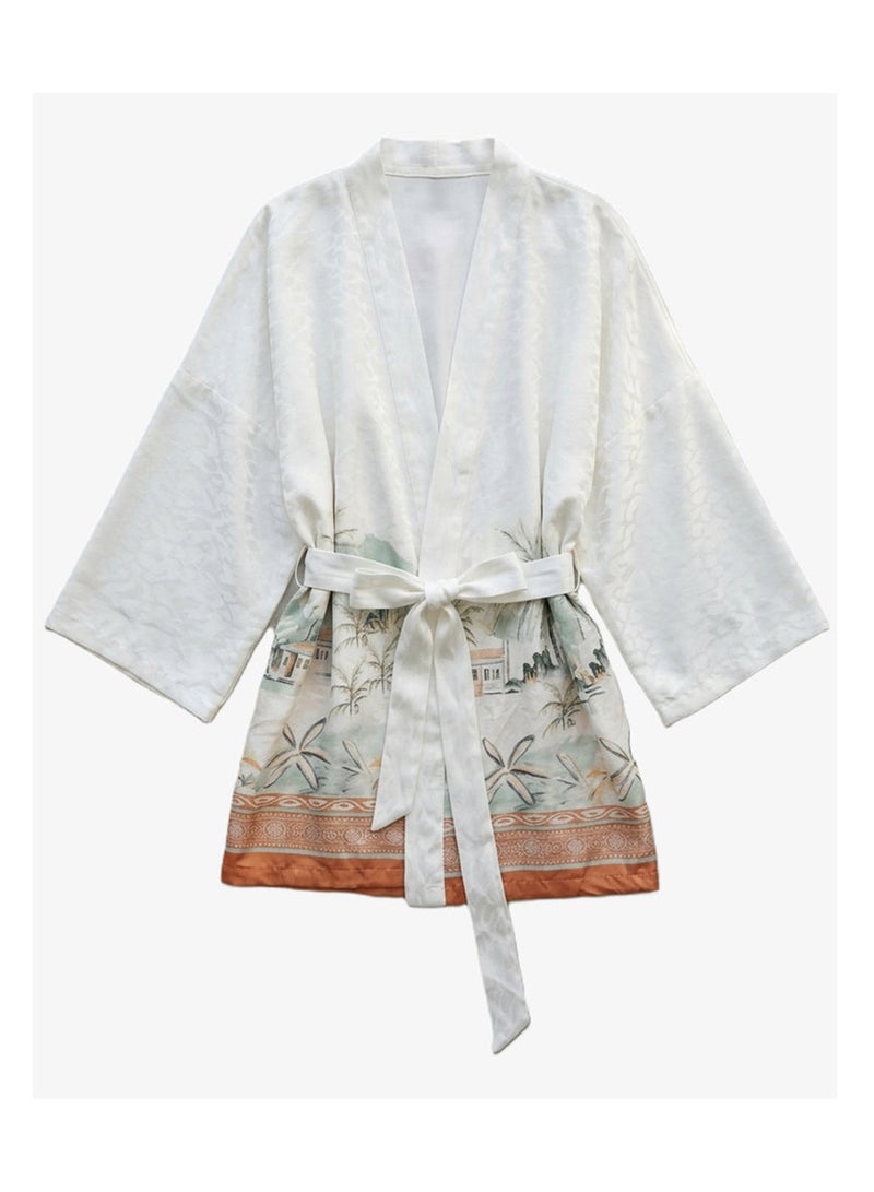 Carina Satin Printed 3-Piece Set - Image 5