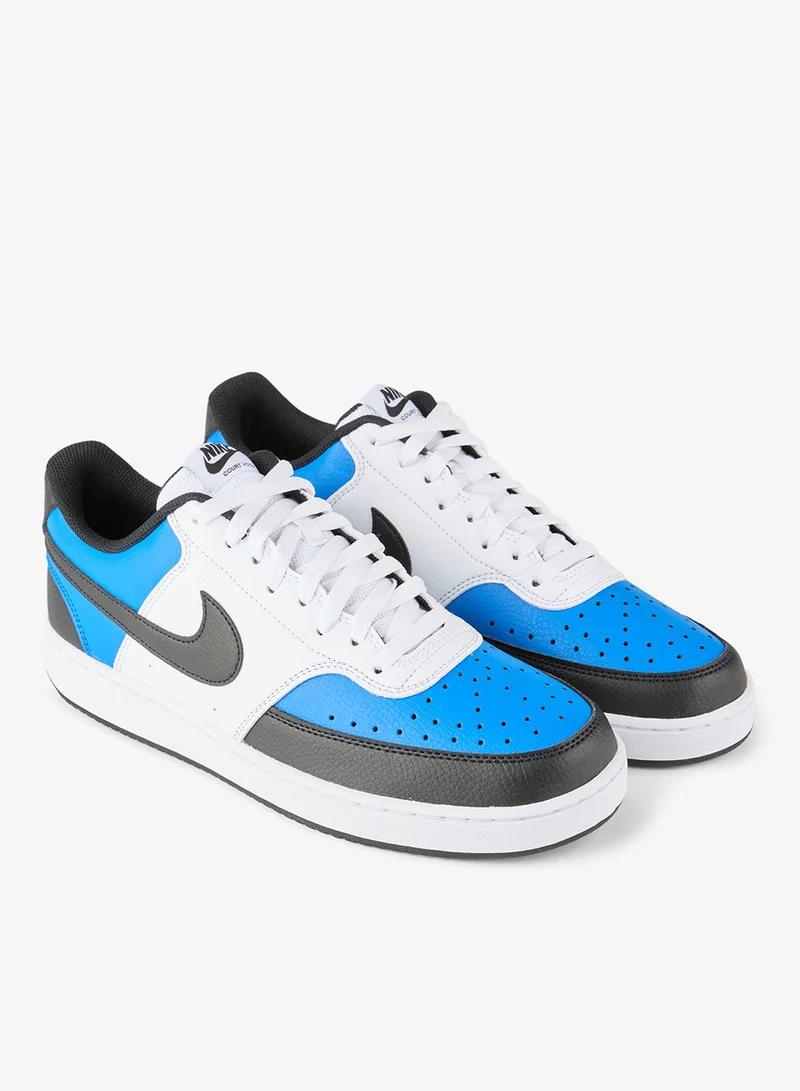Nike Blue Men's Court Vision Low Shoes for Men | Best Price UAE
