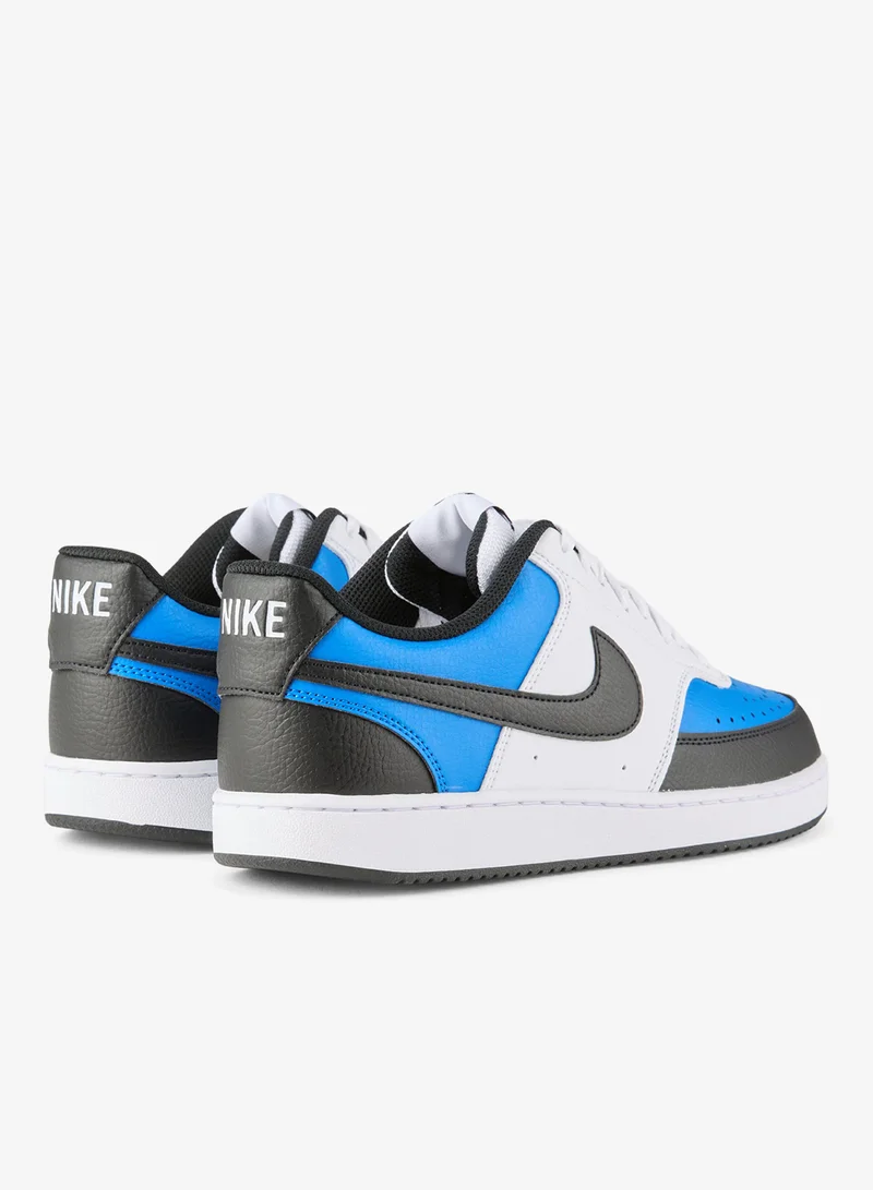 Nike Blue Men's Court Vision Low Shoes for Men | Best Price UAE
