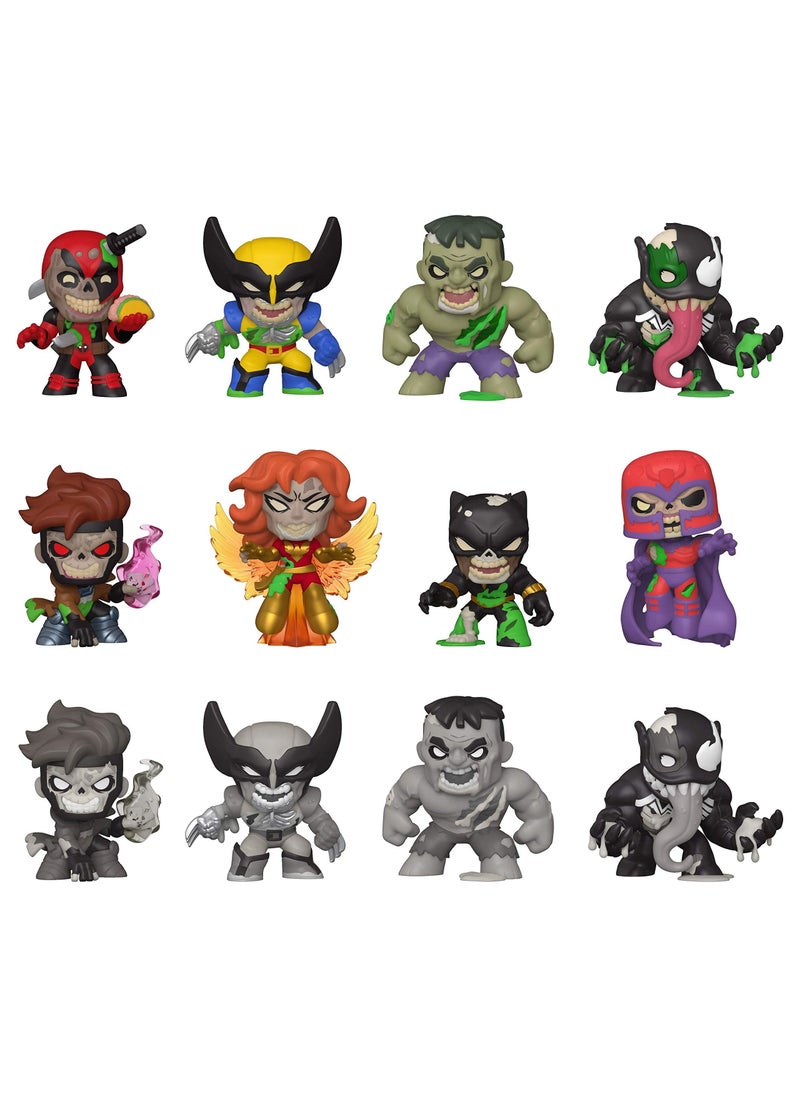 Funko - Mystery Minis: Marvel Zombies 12Pc Pdq Collectible Toy, Multicolour - Image 1