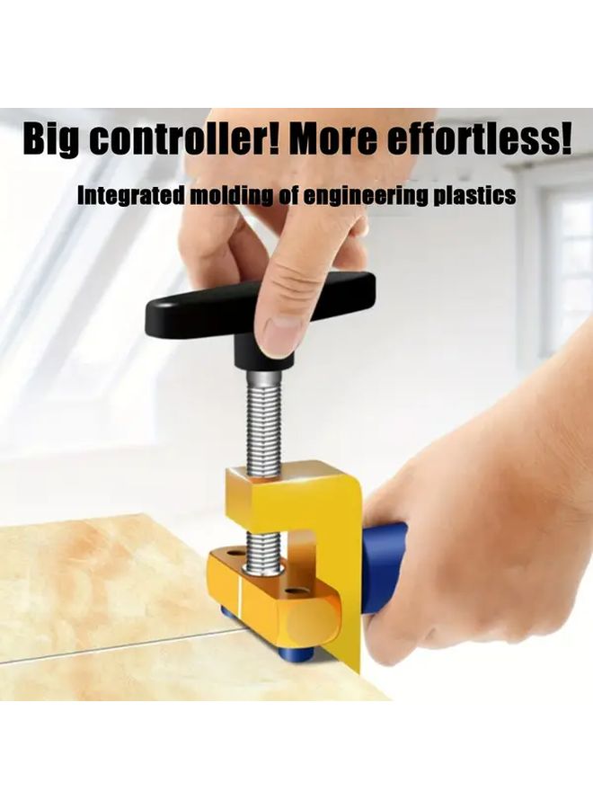 Heavy Duty Glass Cutter Hand Tool Manual 2 In 1 Tile Cutting Machine With Breakout Clamp Ergonomic Handle Large Lever For Ceramic Porcelain Marble Plastic Diy No Assembly Required - Image 1