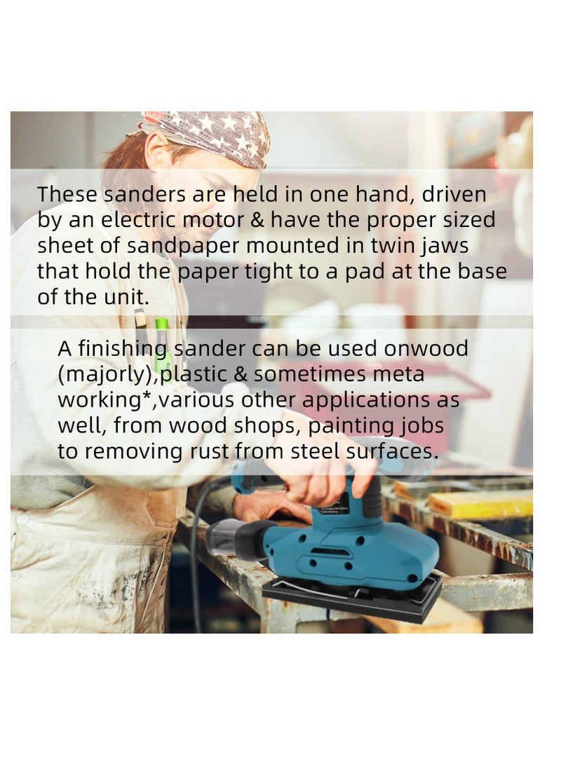 BONAI - Electric Sander 1000W with Variable Speed Control for Customizing Your Sanding Experience - Image 1