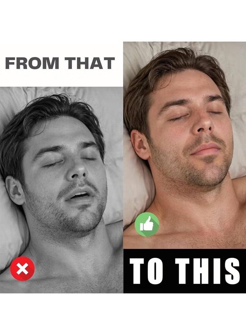 سيستار 30 قطعة من رقعة شريط النوم، رقعة تنفس للفم المغلق، رقعة تنفس غير مزعجة - Image 5