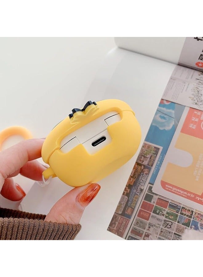 Case Compatible with Samsung Galaxy Buds 2 Case (2021) / Galaxy Buds Pro Case (2021) / Galaxy Buds Live/Buds 2 Pro, Cartoon Silicone Full Protective Cute Covers for Girls Women Big Eye - Image 5