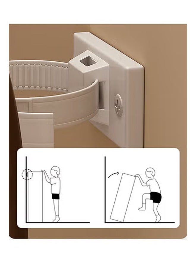 كيكي رف تخزين زاوية من الخشب الصلب على شكل مروحة لغرفة المعيشة خزانة مثلثة على الأرضية خزانة حائط رف كتب 40*40*180 سم - Image 4