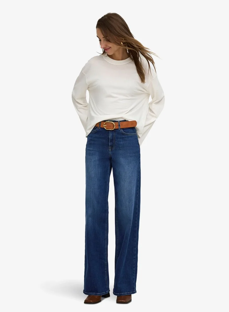 Only  Onlmadison Wide Leg Jeans for Women | Best Price UAE