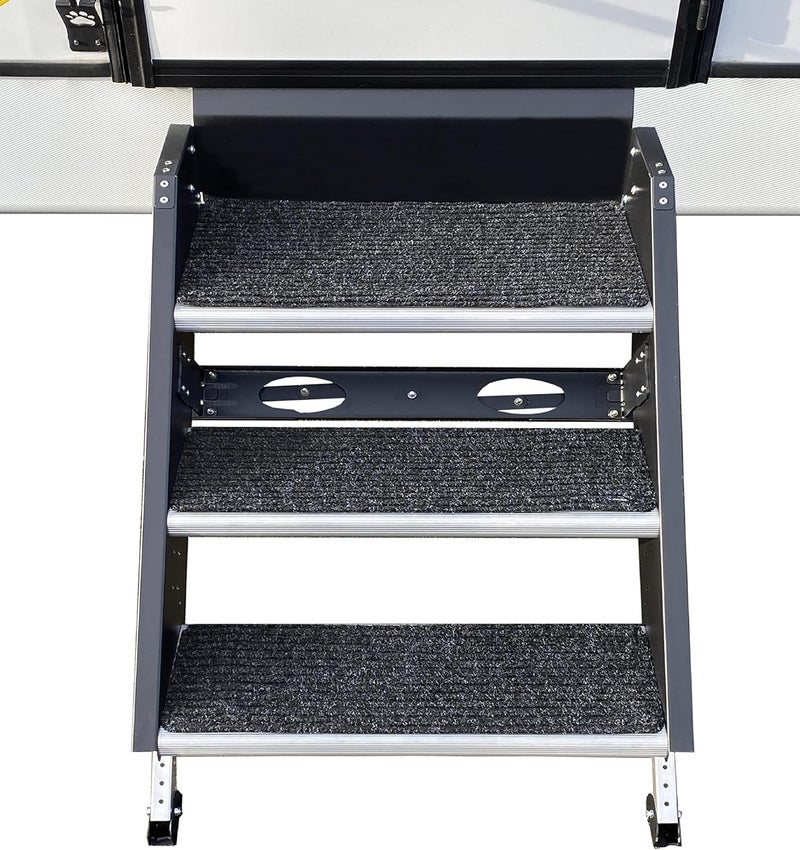 Trailersphere RUGUP RV Non-Slip Step Rugs for Lippert and MORryde Steps (1 Pack 24" x 12") - Image 1
