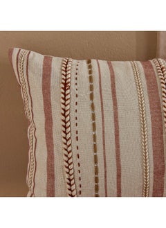 Home Box Warm Oasis Rustic Multi Patch Filled Cushion 30 x 50 cm  - Image 2