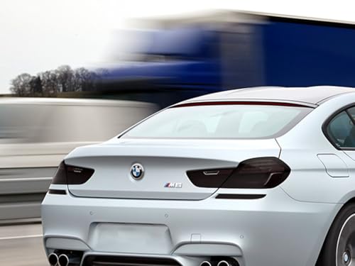 Rvinyl Tail Light Pre Cut Film Tint Cover Kit in Smoke Compatible with BMW M6 20132018 Adhesive Backs - Image 1