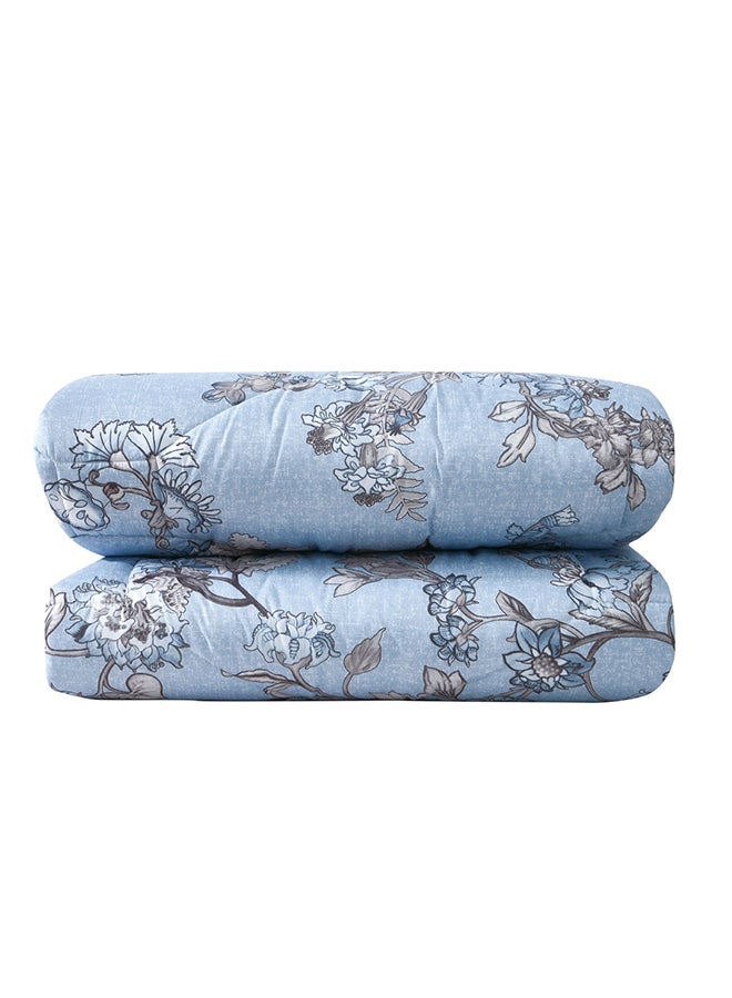 Hours Horse comforter set with durable and soft fabric two sides with a floral pattern 8 pieces king size  - Image 3