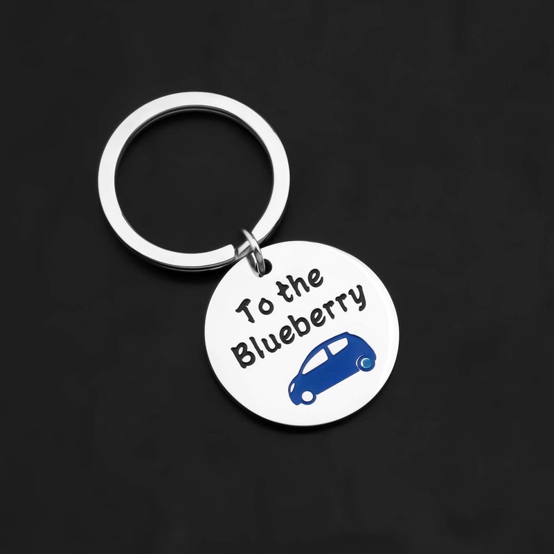 FAADBUK Psych Inspired Keychain - To the Blueberry - Image 3