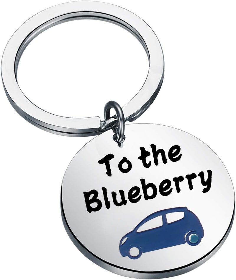 FAADBUK Psych Inspired Keychain - To the Blueberry - Image 1