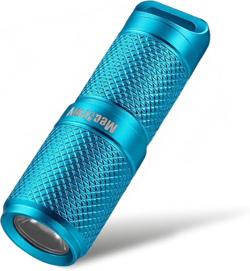 MecArmy X4S Aluminum Handheld Mini EDC Flashlight - 130 Lumens, USB Rechargeable, Waterproof (Blue) - Image 1