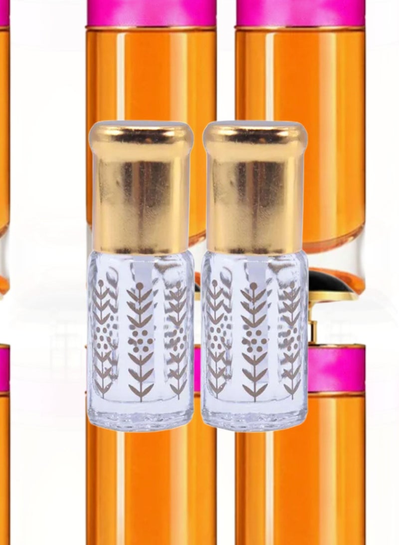 2 قطع عطر كاندي ثابت وفواح عبوة اقتصادية 3 مل