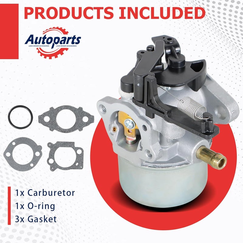 Auto Parts Autoparts Carburetor Replacement for Briggs & Stratton Troy Bilt Power Washer 7.75 Hp 8.75 Hp - Image 3