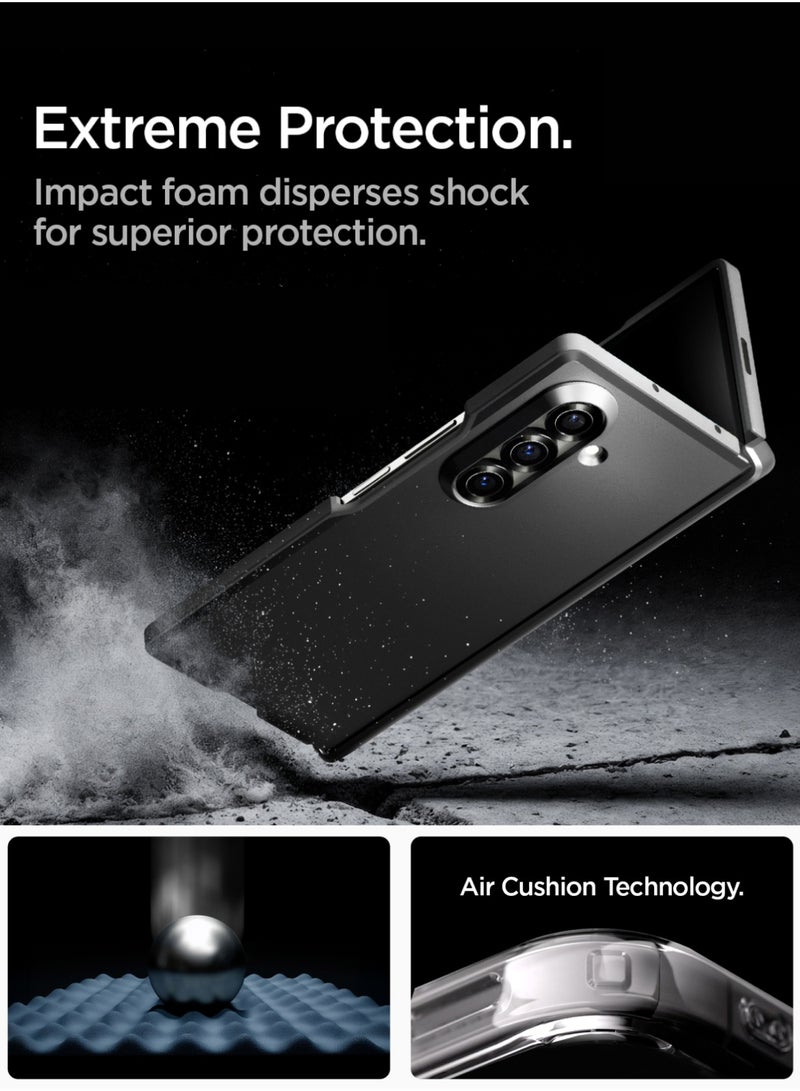 Spigen Tough Armor Pro MagFit for Samsung Galaxy Z Fold 7 Case [MagSafe Compatible] Cover (2025) - Black  - Image 5