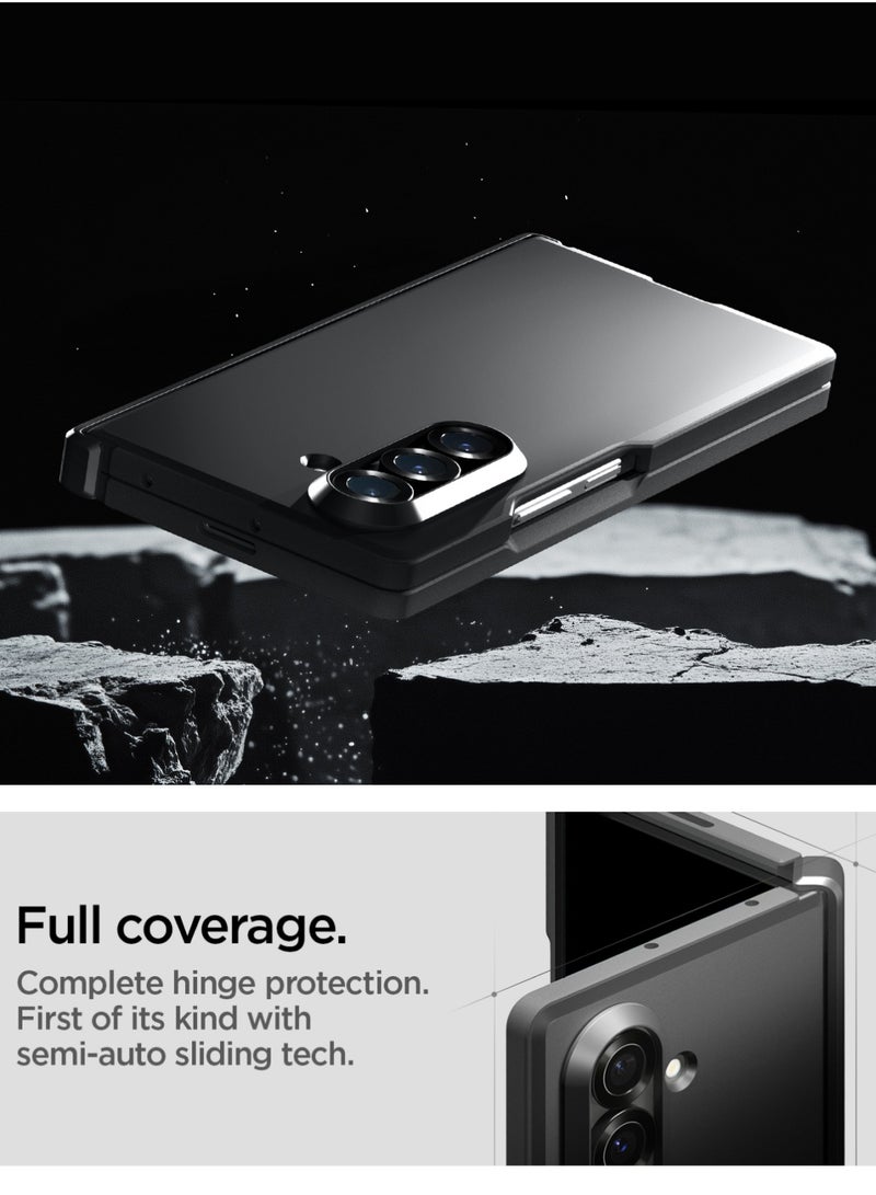 Spigen Tough Armor Pro MagFit for Samsung Galaxy Z Fold 7 Case [MagSafe Compatible] Cover (2025) - Black  - Image 3