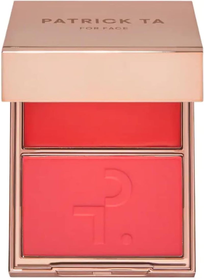 PATRICK TA Major Beauty Headlines DoubleTake Crme Powder Blush Shes Vibrant