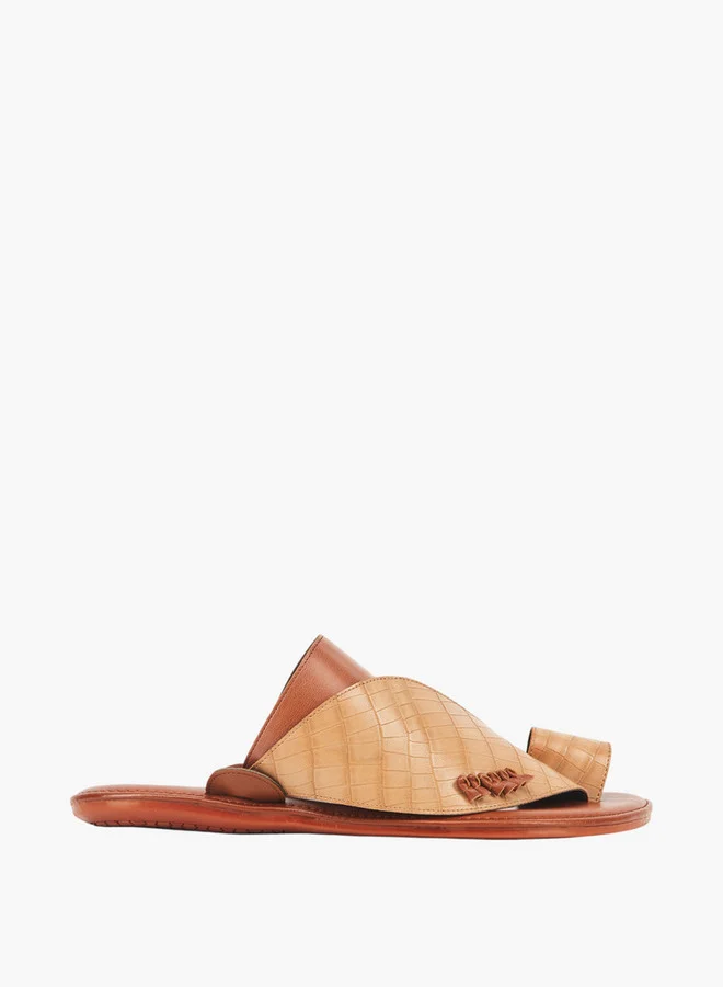Al Waha Men's Arabic Sandals with Toe Loop - Ramadan Collection