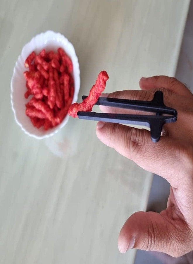 CERO 3D Printed Chopsticks Handle (Black PLA Plastic) - Image 2