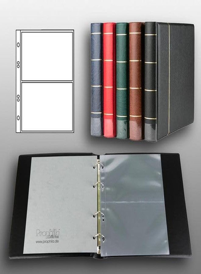 Prophila Collection ألبوم بطاقات بريدية من بروفيلا مع 20 جيبًا لـ 40 بطاقة بريدية - Image 2