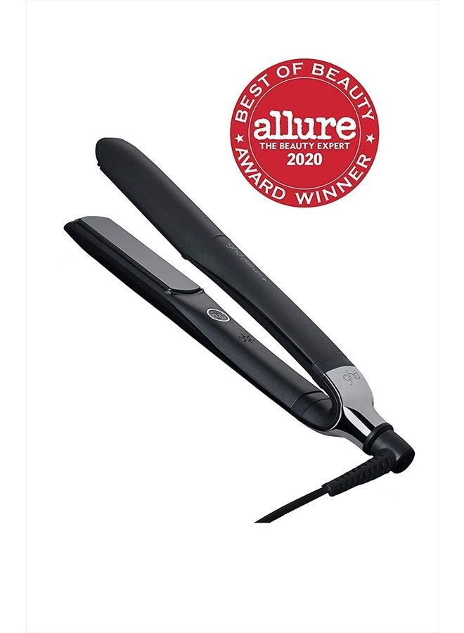 ghd Platinum+ Styler - مكواة فرد الشعر المسطحة مقاس 1 بوصة، أداة احترافية لتصفيف الشعر من السيراميك للحصول على شعر أقوى ولمعان أكثر وحماية أكثر للألوان - أسود - Image 2