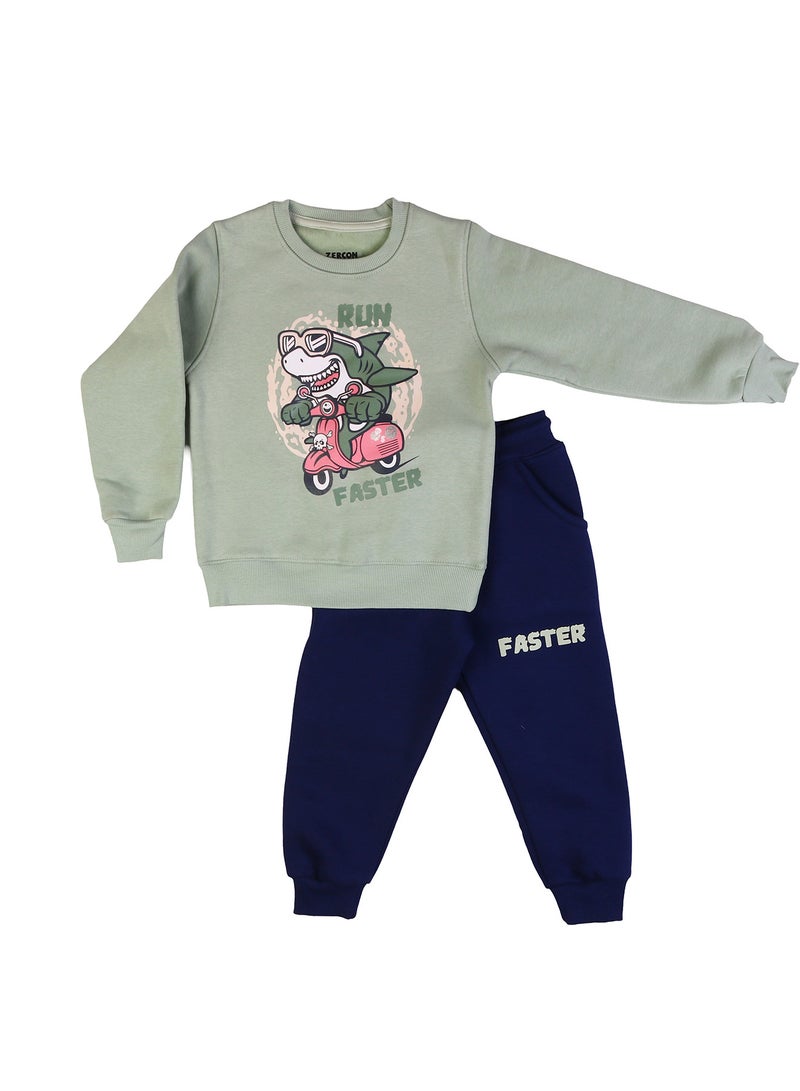 زيركون بيجامة ولادي شتوي 2185 - Image 1