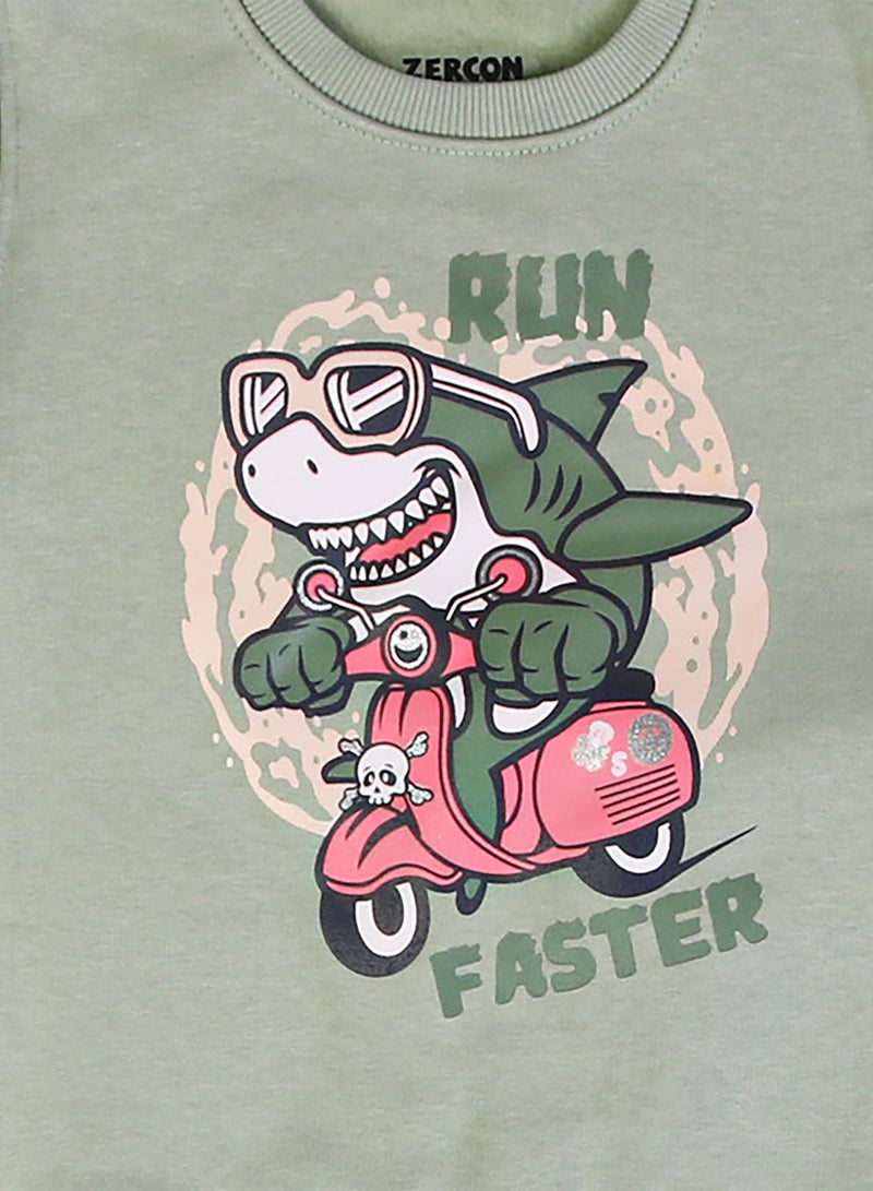 زيركون بيجامة ولادي شتوي 2185 - Image 2