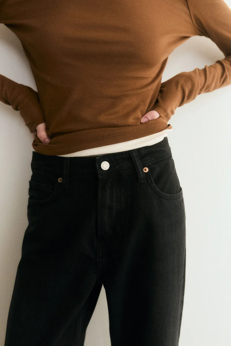 H&M Wide Regular Jeans