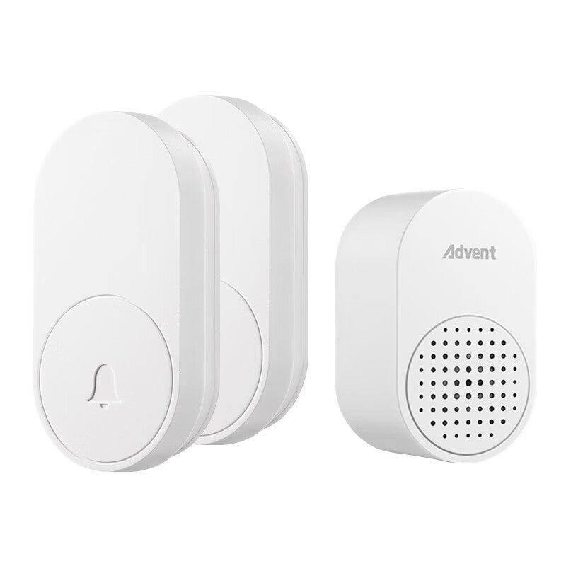 JD Jing Zao Advent Self-Powered Wireless Doorbell, Battery-Free, Waterproof Home Call Button, FL-2 Two-Way - Image 3