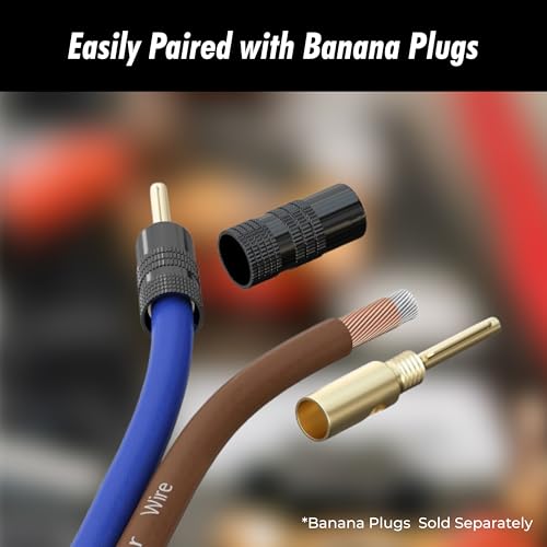 InstallGear كابل سماعة 14 قياس 100 قدم من إنستال جير، كابل سماعة 14 AWG، كابلات لمسة ناعمة من ترو سبيك | استخدام رائع لصوت السيارة، أنظمة الصوت، سماعات المسرح المنزلي، الصوت المحيطي - Image 5