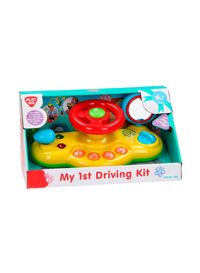 Playgo My 1st Driving Kit – Interactive Steering Toy with Lights & Sounds - Image 2