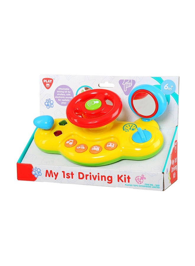Playgo My 1st Driving Kit – Interactive Steering Toy with Lights & Sounds - Image 1