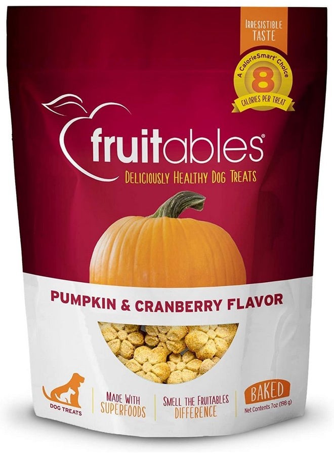 Fruitables - Fruitables Pumpkin & Cranberry Dog Treat - Image 1