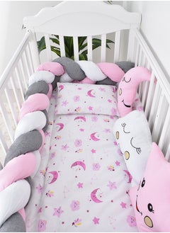 FUN MOMENT 6-Piece Baby Cot Bedspread With Snail Partitions  - Image 3