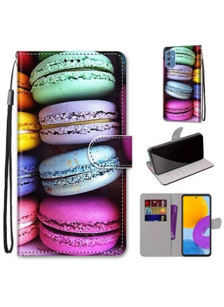 Case Cover For Samsung Galaxy M52 5G Coloured Drawing Cross Texture Horizontal Flip PU Phone Leather Case with Holder & Card Slots & Wallet & Lanyard Colorful Layer Colorful Layer Cake - pzsku/Z5F3E2942240A086D9DFAZ/45/_/1712186176/d0fd4883-6ee3-402f-b48e-aa1a45b9bcd8