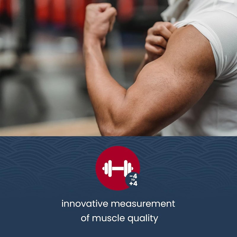 TANITA RD953 Smart Body Composition Scales Advanced Digital Bathroom Scales with Bluetooth App Dual Frequency Accuracy 11 Health Metrics Unique Muscle Quality Score Black - Image 5