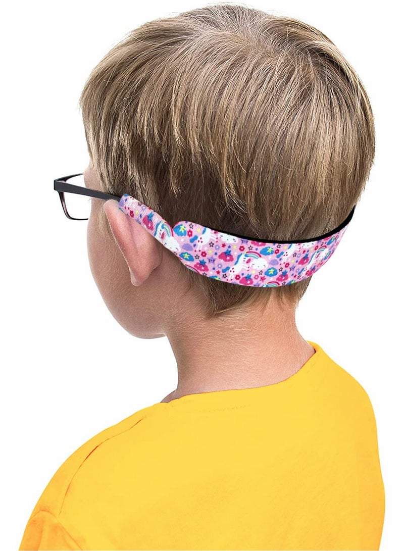 Eyeglass Strap for Kids No Tail Adjustable Glass Retainers for Boys and Girls Floating Sunglass Lanyard for Children Anti Slip Glasses Rope Diving Material Anti Dropping Glasses Chains - Image 4