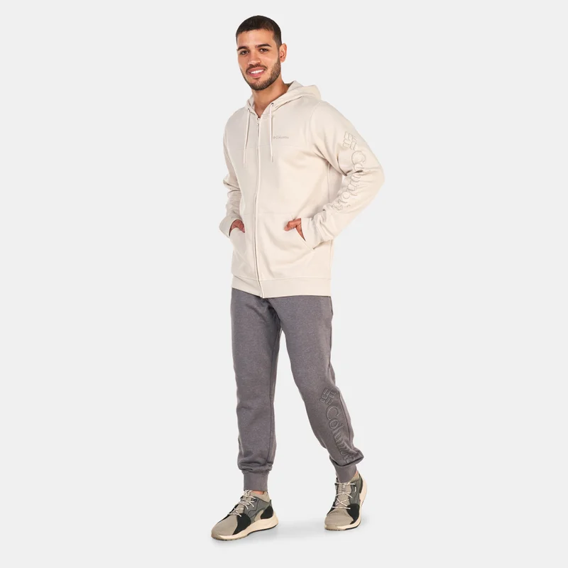 Columbia Men's Logo Full-Zip Fleece Hoodie