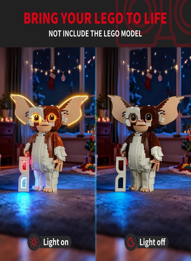 BRIKSMAX 2.0 Light Kit Compatible with Lego Ideas Gremlins: Gizmo 21361 Building Sets- LED Lighting Kits (Accessories Only), Cable-Hiding Tech for Display, Gifts & Collectors - Image 2