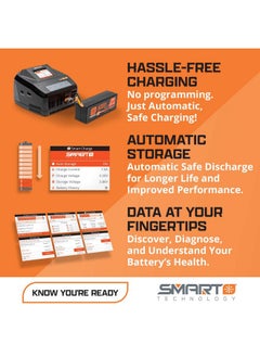 SPEKTRUM Spektrum SMART 1400mAh 2S 7.4V Smart G2 30C LiPo; IC2 Connector, SPMX142S30H2  - Image 2