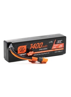 SPEKTRUM Spektrum SMART 1400mAh 2S 7.4V Smart G2 30C LiPo; IC2 Connector, SPMX142S30H2  - Image 1