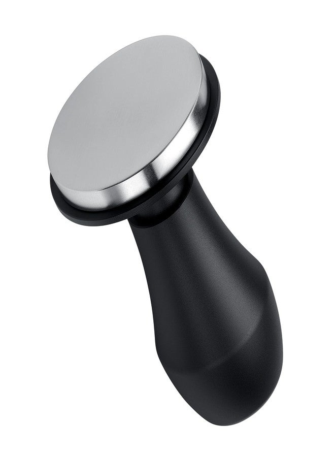 Normcore 57mm Coffee Tamper V4.1 with Click Sound Feedback, Spring Loaded Tamper With Stainless Steel Flat Base, Compatible with Lelit Anna Portafilter, Black - Image 3
