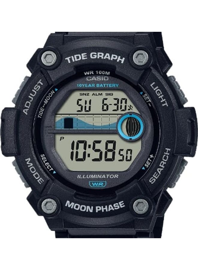 CASIO Men Digital Wrist Watch WS-1300H-1AVDF - Image 4
