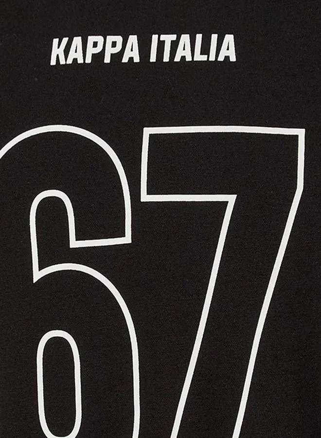 Kappa Black Kappa 2 Way Stretch T-shirt for Men | Best Price UAE