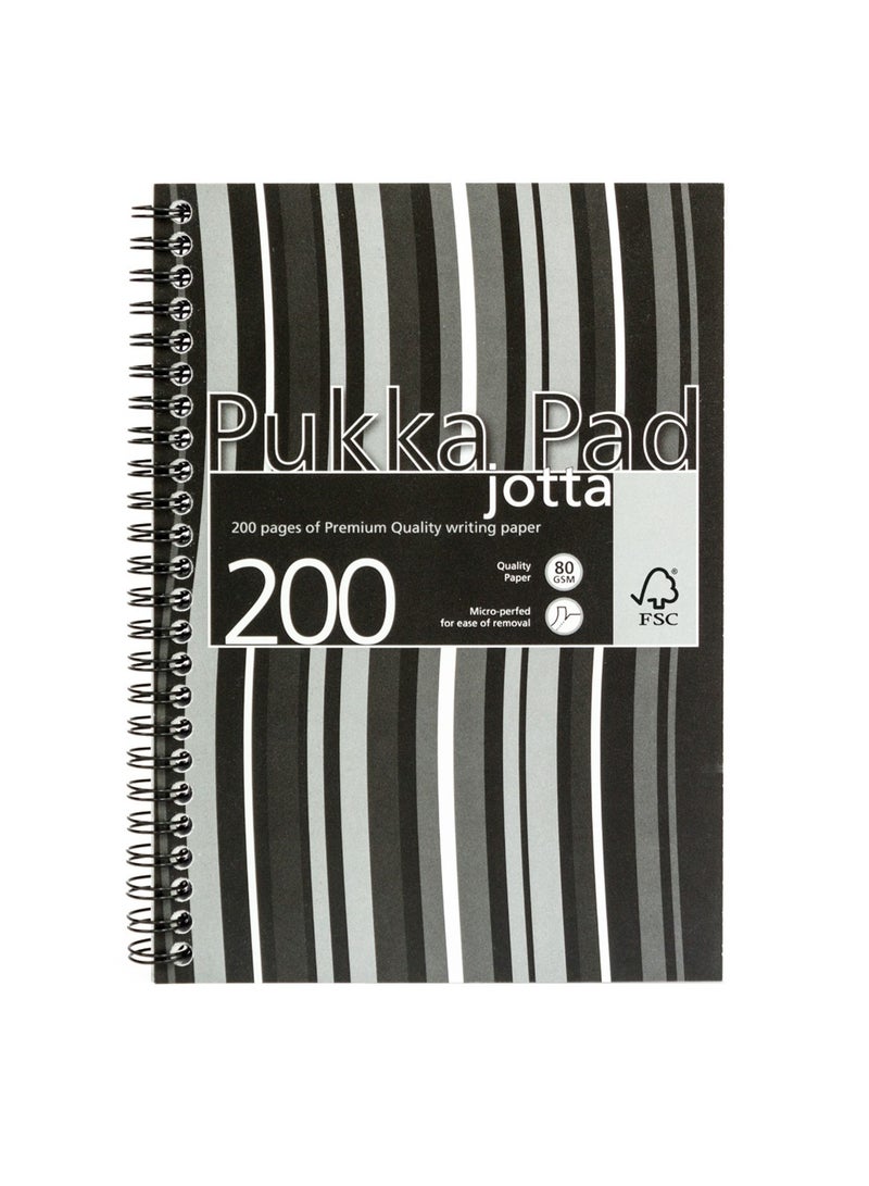 Pukka Pad A5 Size Wirebound Jotta Notebook 200 Pages - Image 1