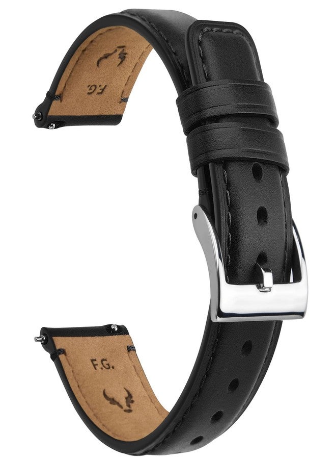 Fullmosa Leather watch strap, vintage replacement strap, watch strap 22 mm, 20 mm, 24 mm, 19 mm, 18 mm, bracelet watch accessories for men and women, watch strap for smartwatch and universal watches - Image 1