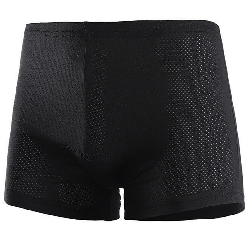 ASTRYON Men's Cycling Underwear Shorts 5D Padded Gel Mountain Bike Bicycle MTB Liner with Breathable, Quick Drying Shockproof (US, Alpha, X-Large, Regular, Regular, Black) - Image 2
